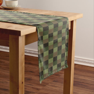 Caminho De Mesa Pequeno Deep Forest Color Combination