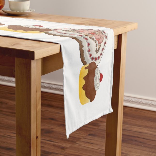 Caminho De Mesa Pequeno Departamento de decoração (No Local)