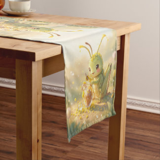 Caminho De Mesa Pequeno Der Grashüpfer und das Nektarkunstwerk