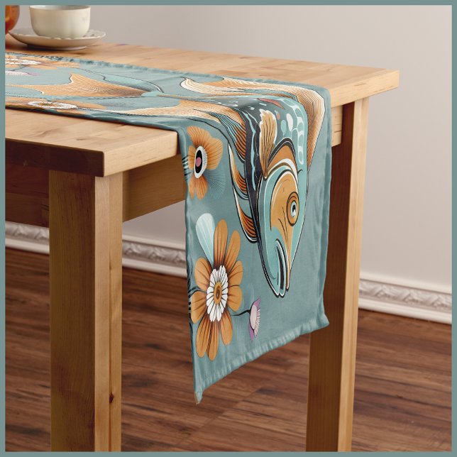 Caminho De Mesa Pequeno Dilimbabbar (Dilimbabbar Short Table Runner
)