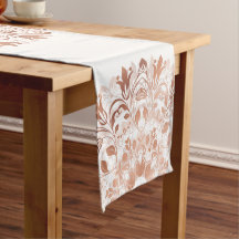 Dourado Rosa Floral Mandala Branco