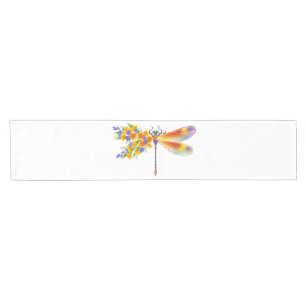 Caminho De Mesa Pequeno Dragonfly Amarelo