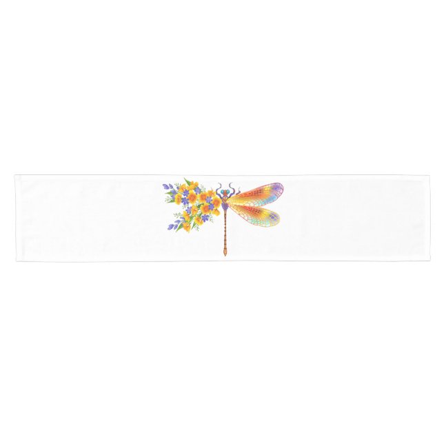 Caminho De Mesa Pequeno Dragonfly Amarelo (Horizontal)
