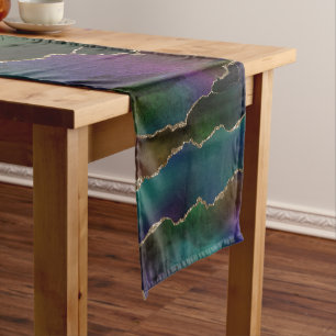 Caminho De Mesa Pequeno Edgy Agate Joalheiro-alce-místico-rosado-escura