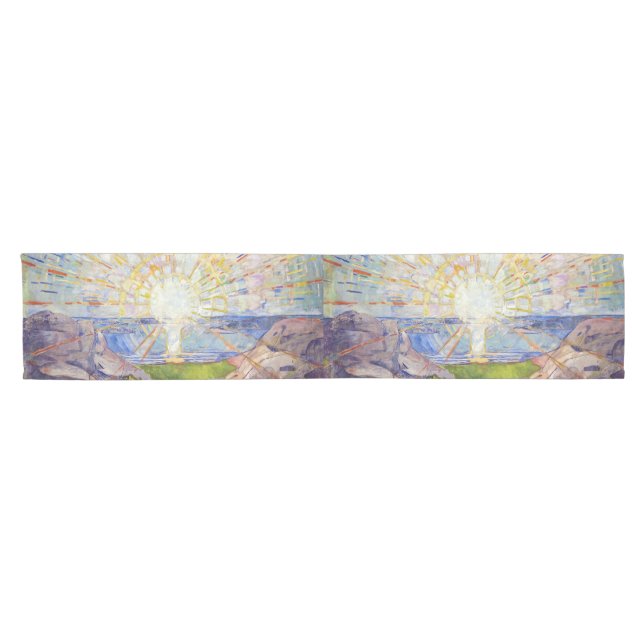 Caminho De Mesa Pequeno Edvard Munch - O Sol 1911 (Horizontal)