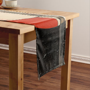 Caminho De Mesa Pequeno Elegância Celestial: Exploração de Abstrato em Bei