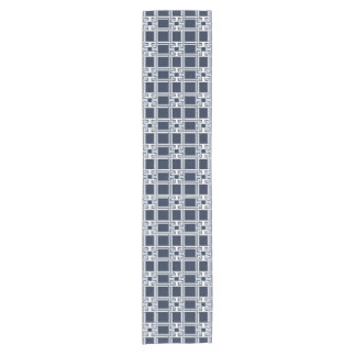 Caminho De Mesa Pequeno Elegant Navy Coastal Greek Key Pattern