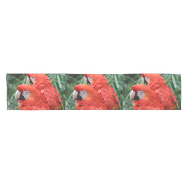 Caminho De Mesa Pequeno Escarlate do Macaw (Horizontal)