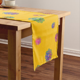 Caminho De Mesa Pequeno Escolha um Fundo Personalizado Posy