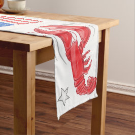 Caminho De Mesa Pequeno Estrelas de Cerveja de Bandeira Patriótica America