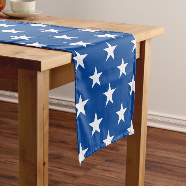 Caminho De Mesa Pequeno Estrelas Mesas Runner-Patriotic (No Local)