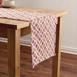 Caminho De Mesa Pequeno Executador de Mesa de Condados de Padrão Cor-de-Ro