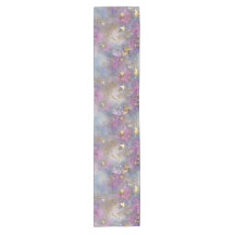 Fantasia de Tempestade de Glitter Roxo e Dourada