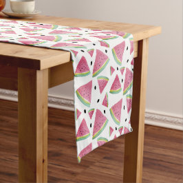 Caminho De Mesa Pequeno Fatias de Melancia Padrão de Verão