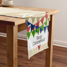 Caminho De Mesa Pequeno Feliz Natal Chrismukkah Hanukkah Hanukkah