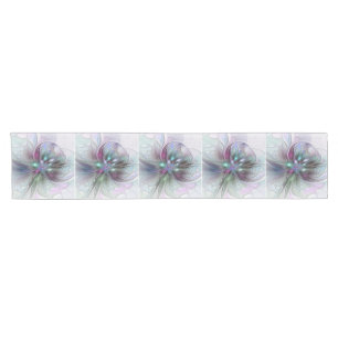 Caminho De Mesa Pequeno Flor moderna do Fractal do abstrato colorido da