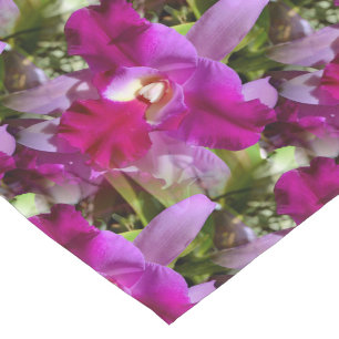 Caminho De Mesa Pequeno Flor tropical da orquídea de Cattleya