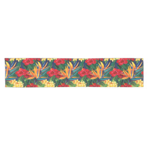 Caminho De Mesa Pequeno Floral havaiano do paraíso tropical