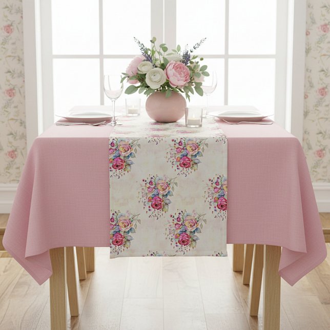 Caminho De Mesa Pequeno Floral primavera  (Criador carregado)