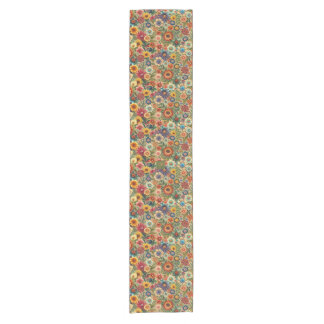 Caminho De Mesa Pequeno Flores Cottagecore Jardim Botânico