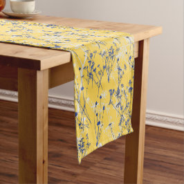 Caminho De Mesa Pequeno Flores silvestres Abstrato modernas de amarelo-mos