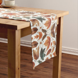 Caminho De Mesa Pequeno Folhas caindo