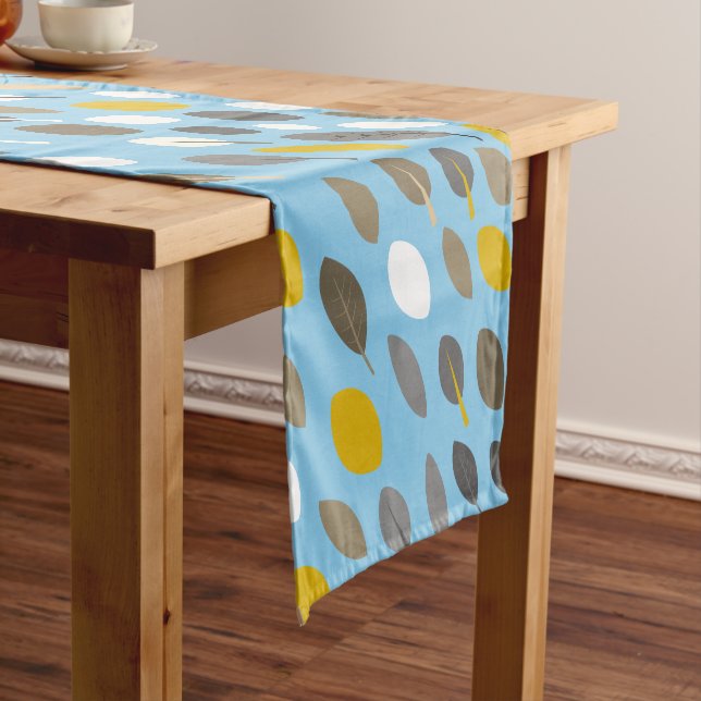Caminho De Mesa Pequeno Folhas de outono (No Local)