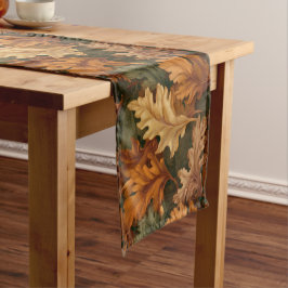 Caminho De Mesa Pequeno Folhas de Outono
