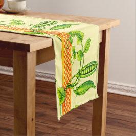 Caminho De Mesa Pequeno Frisa de padrão de vagens de ervilha Art Nouveau r