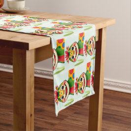 Caminho De Mesa Pequeno „Fröhlicher Dschungeldrache – Bunt und Glücklich“