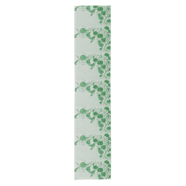 Caminho De Mesa Pequeno Gato Verde (Frente)