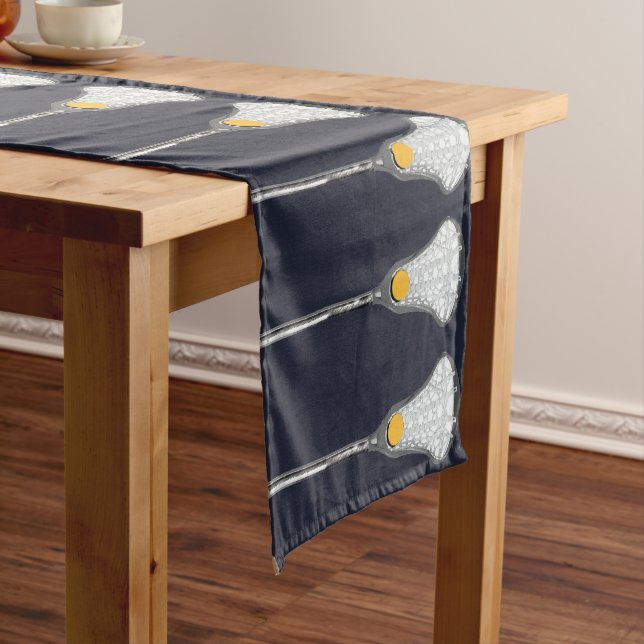 Caminho De Mesa Pequeno Girls Lacrosse Event Short Table Runner (No Local)