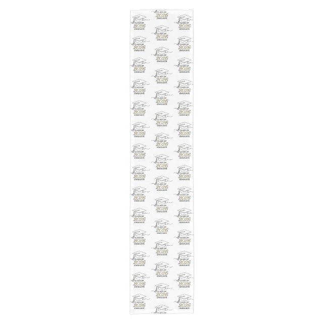 Caminho De Mesa Pequeno Graduation Table Runner / Camino de Mesa (Frente)