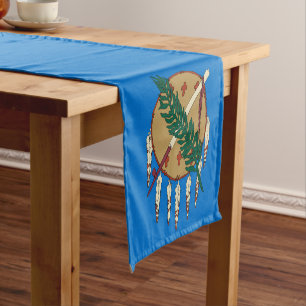 Caminho De Mesa Pequeno Gráfico de Sinalizador Dinâmico do Estado de Oklah