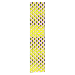 Caminho De Mesa Pequeno Grande Assistente Amarelo Pálido Púrpura-Mesa Runn
