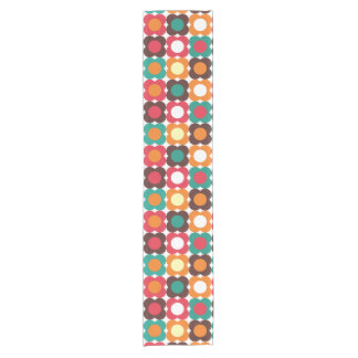 Caminho De Mesa Pequeno Groovy 70s Retro Flower Pattern | Bold Boho Floral