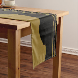 Caminho De Mesa Pequeno Guitarra ouro