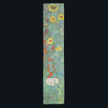 Caminho De Mesa Pequeno Gustav Klimt - Jardim do País com Girassóis<br><div class="desc">Jardim do País com Girassóis/Jardim de Fazenda com Girassóis - Gustav Klimt em 1905-1906</div>