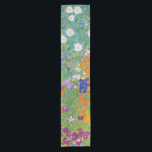 Caminho De Mesa Pequeno Gustav Klimt - Jardim Flor<br><div class="desc">Jardim Flor - Gustav Klimt em 1905-1907</div>