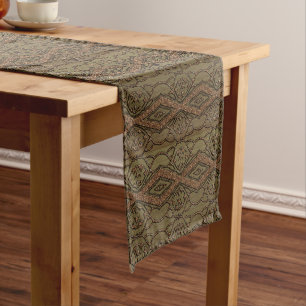 Caminho De Mesa Pequeno Impressão de Cloth Afro-Kuba