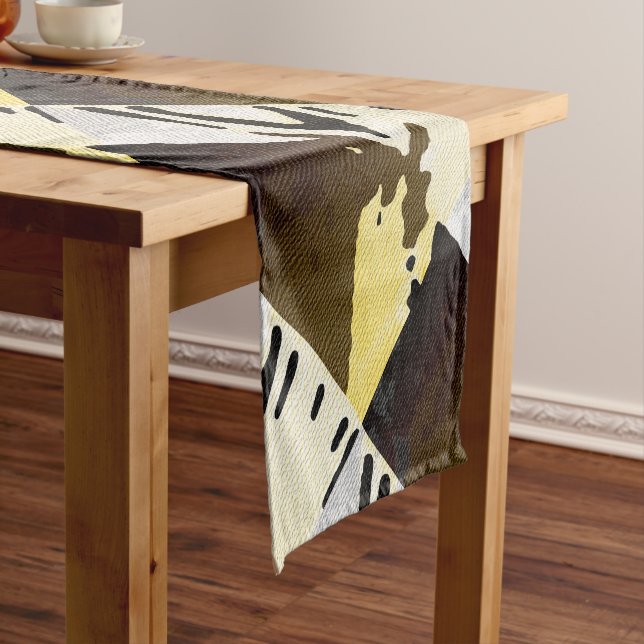 Caminho De Mesa Pequeno Impressão de Lama Africana (No Local)