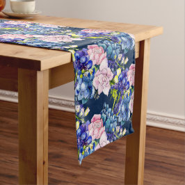 Caminho De Mesa Pequeno Impressão Floral de Chintz Pretty Rose