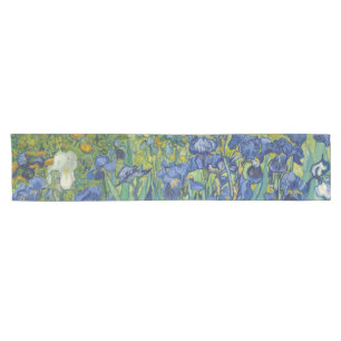 Caminho De Mesa Pequeno Íris, Pintura a Óleo Floral, Vincent Van Gogh