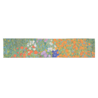 Caminho De Mesa Pequeno Jardim Flor por Gustav Klimt
