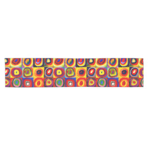 Caminho De Mesa Pequeno Kandinsky Farbstudie Quadrate Esquadra Círculos de