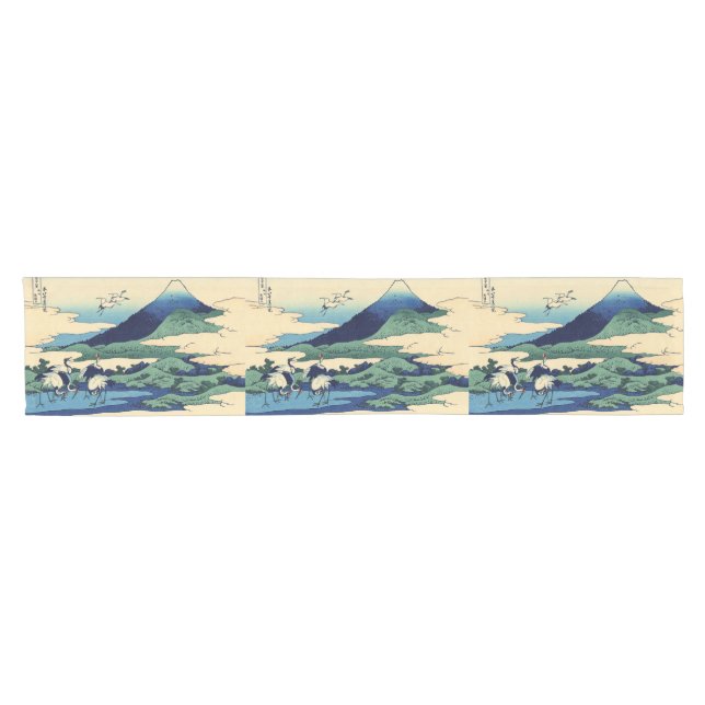 Caminho De Mesa Pequeno Katsushika Hokusai - Umegawa na província de Sagam (Horizontal)