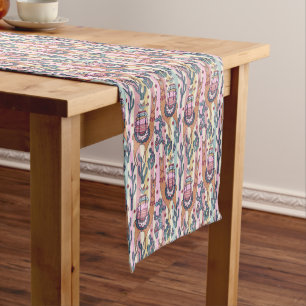 Caminho De Mesa Pequeno Lamas no teste padrão das listras
