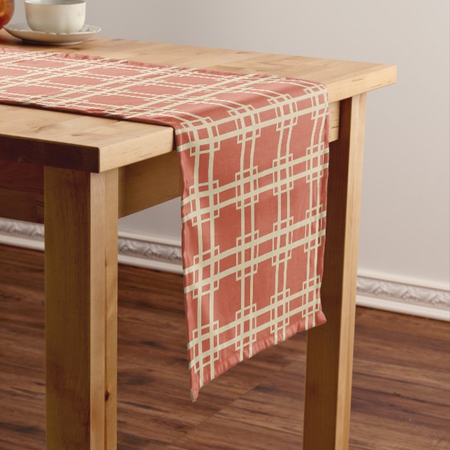 Caminho De Mesa Pequeno Latite de Coral Spice Moods (No Local)