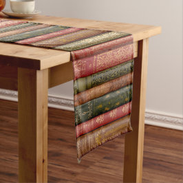 Caminho De Mesa Pequeno Lindos e velhos espinheiros de livros (Sage, Beige