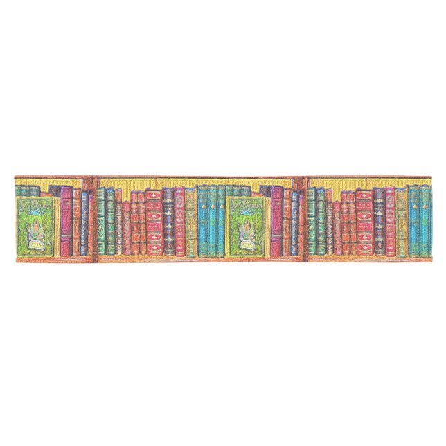Caminho De Mesa Pequeno Livros de biblioteca (Horizontal)
